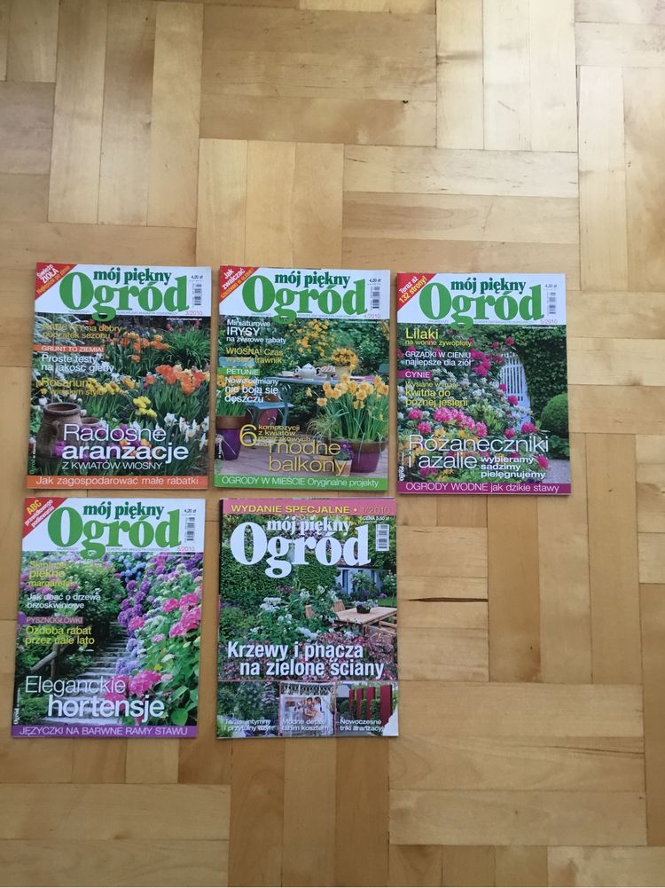 Magazyn mój piękny Ogród z 2010 roku,plus wydanie specjalne