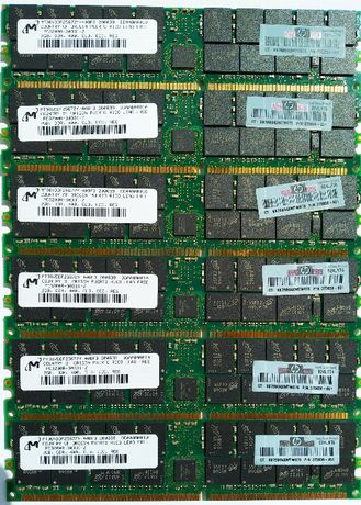 Память в сервер DDR1 Reg ECC 2Gb Micron PC3200R 400MHz 333 2700R 2100R