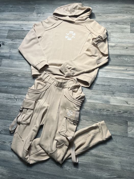 Dres beżowy 36-S lemonada, stan idealny