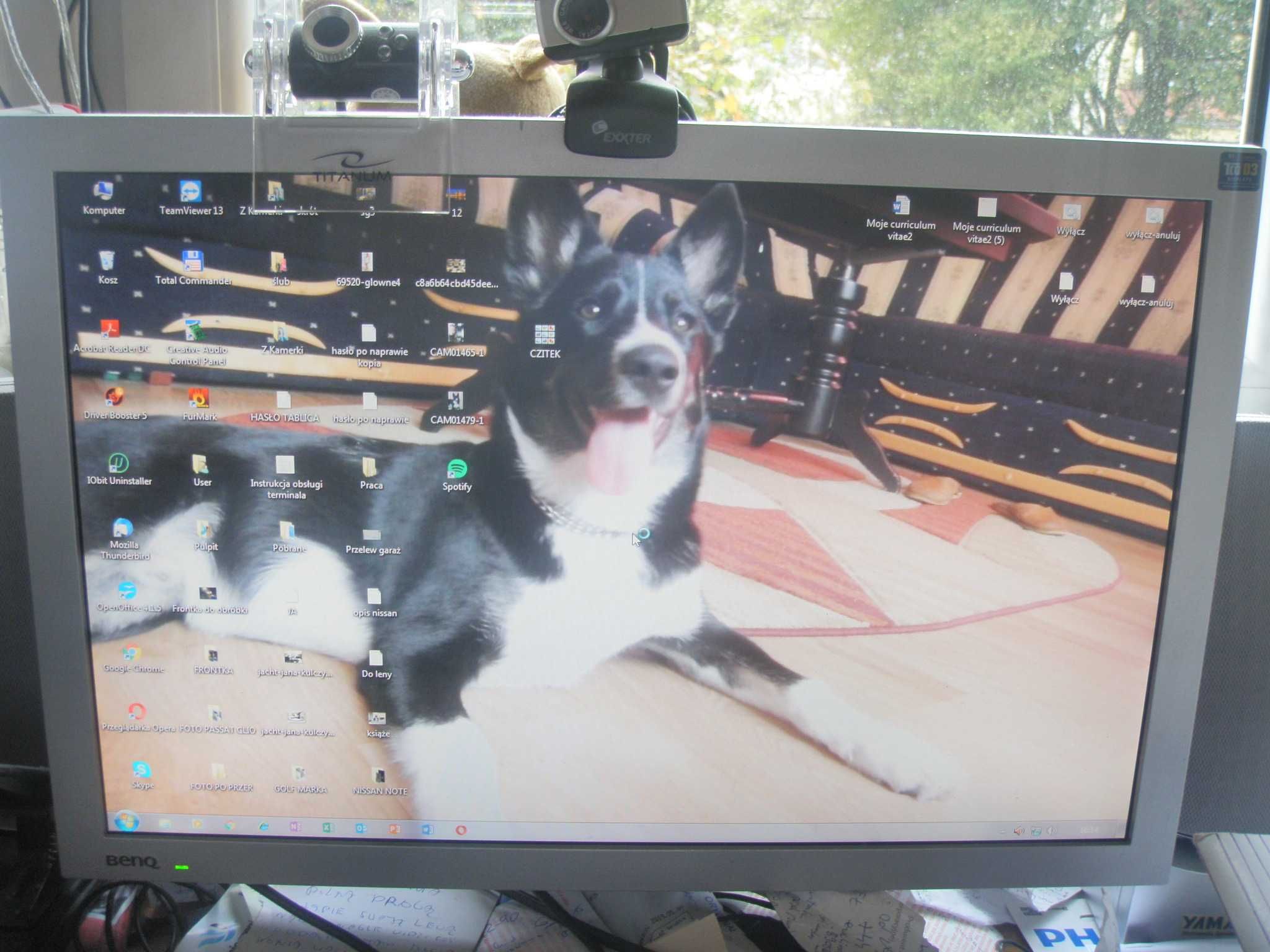 Monitor BENQ 19" Tco 03 Displeys ładne kolory stan bdb