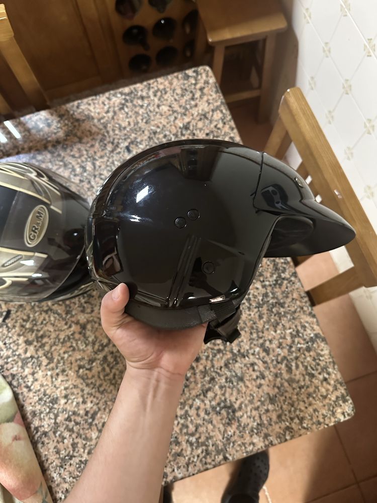 Capacete de mota