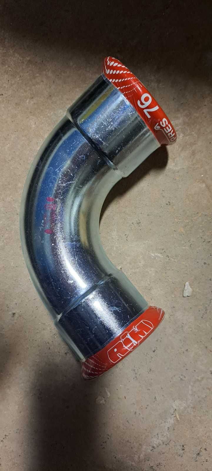 Kształtki hydrauliczne stal zaprasowywana