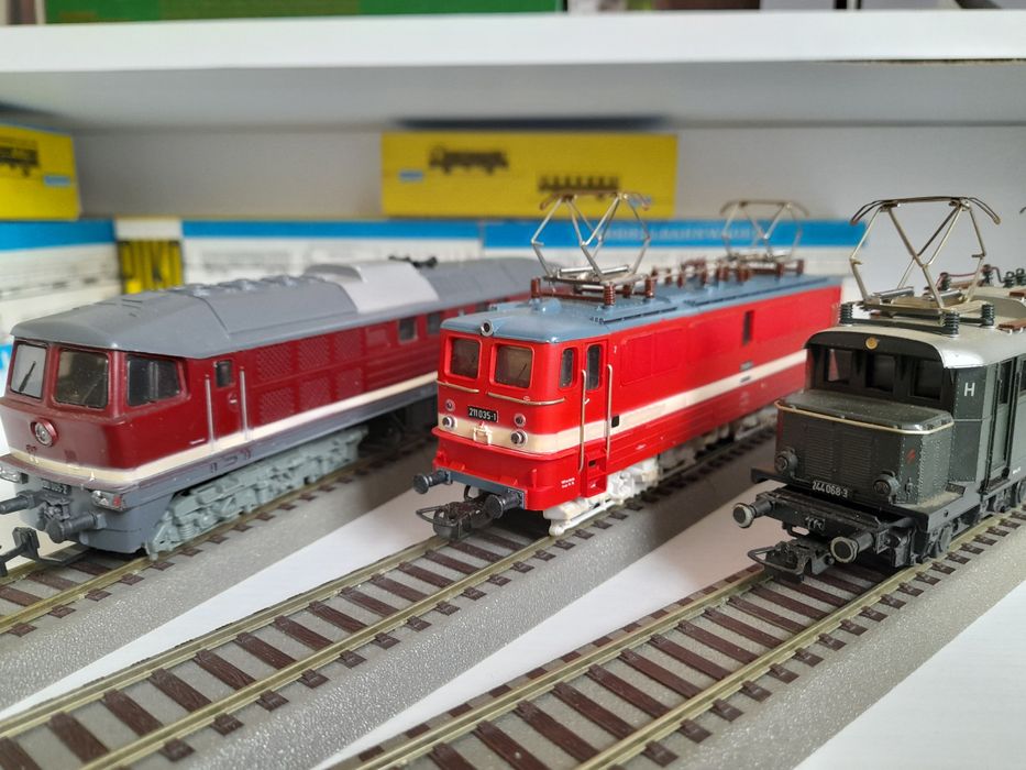 Ж.д. модель электровоза тепловоза BR 130 BR 244 BR 211 Piko Roco HO 1