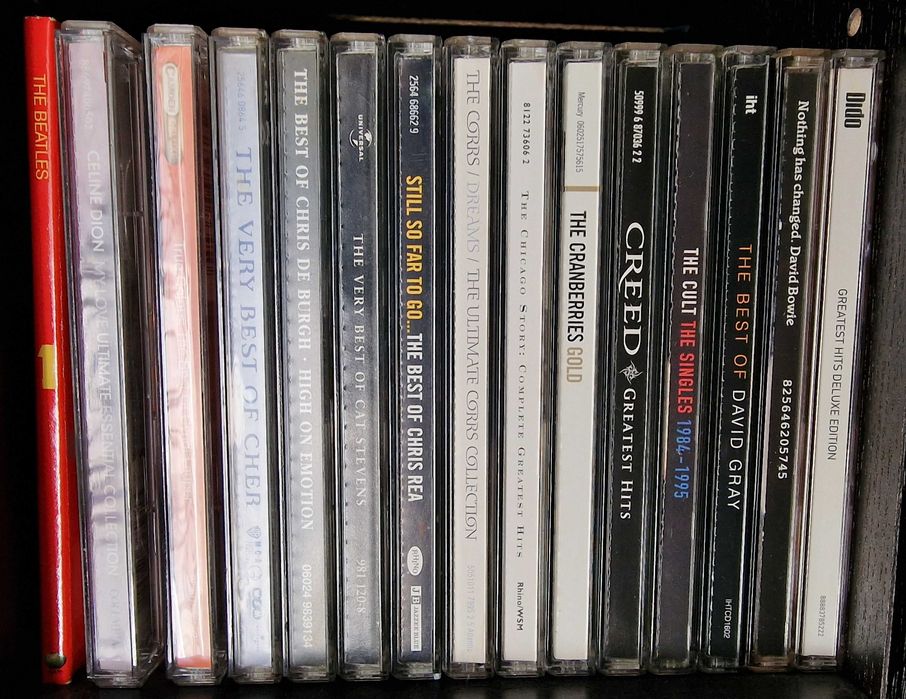 Várias coletâneas em CD (Pop, Rock, Hard-Rock)