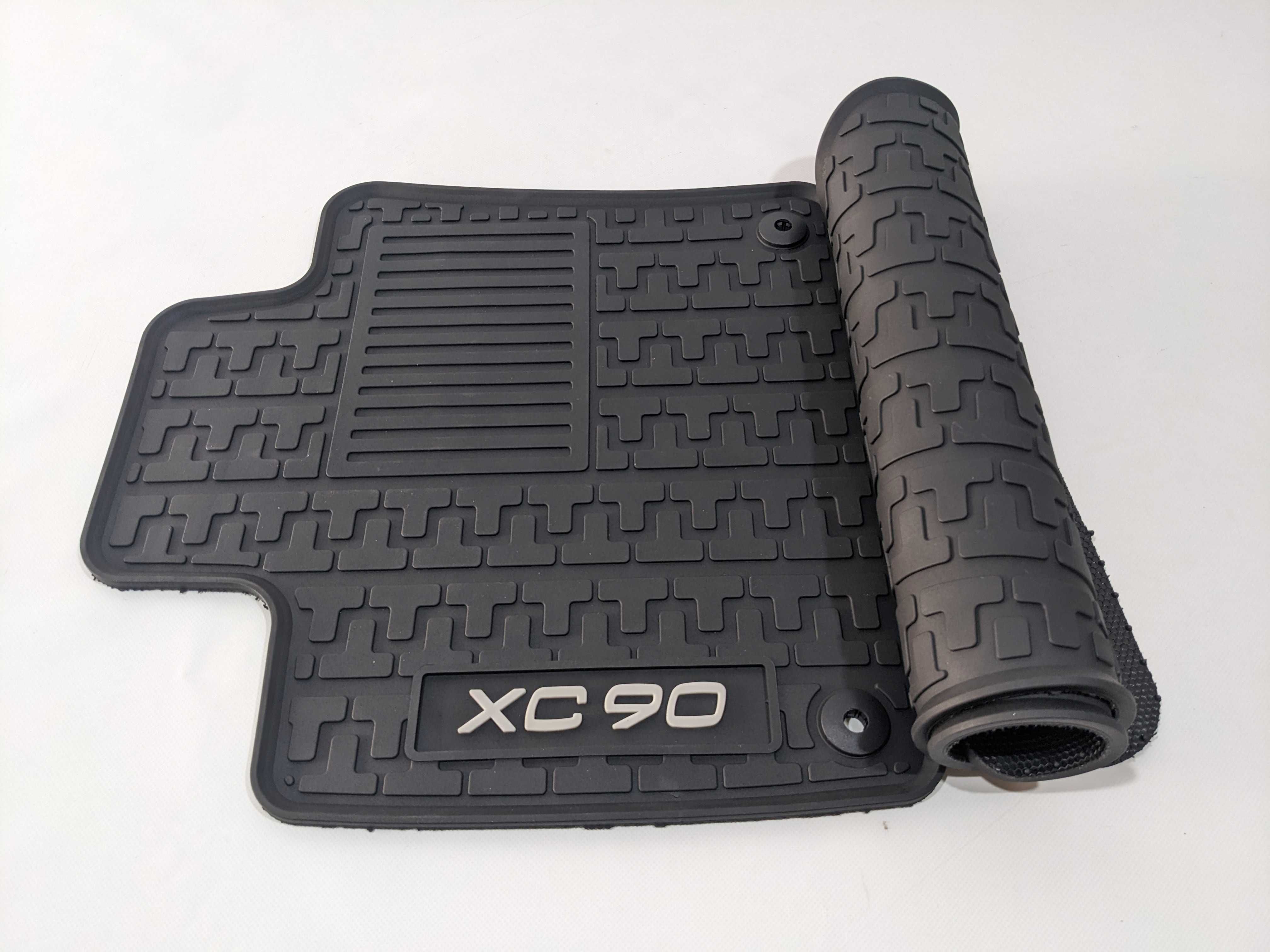Гумові килимки в салон Volvo XC90 Вольво ХС 90 коврики Вольво ХС90 15+