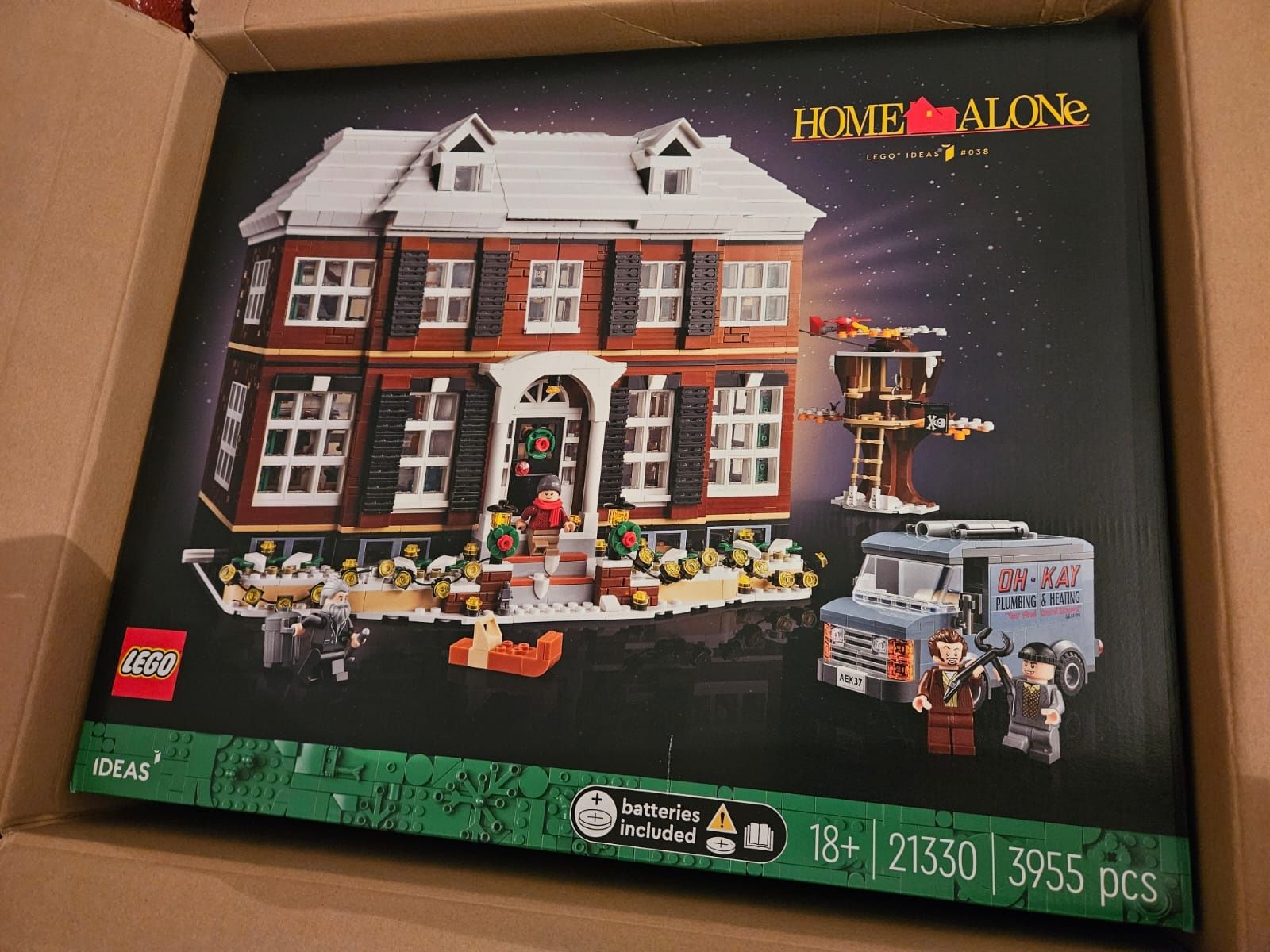 LEGO Kevin sam w domu Home Alone 21330 NOWE