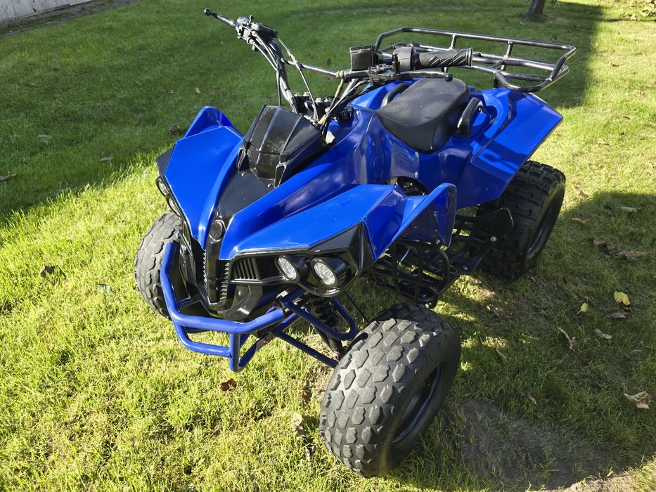 Quad 125 biegi 3+1, duża rama XL koła 8cali