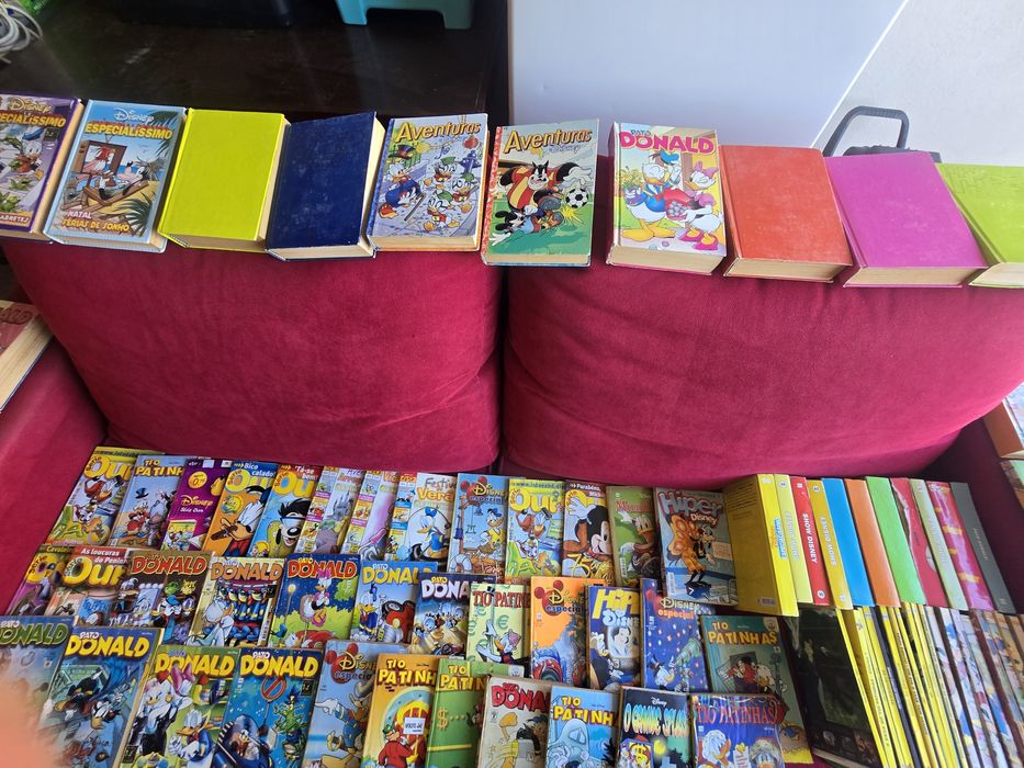 Livros banda desenhada Disney