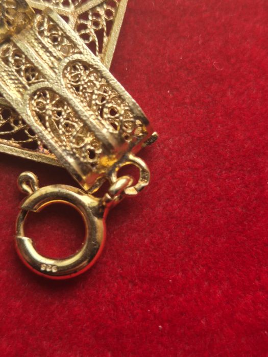 Pulseira em prata Dourada