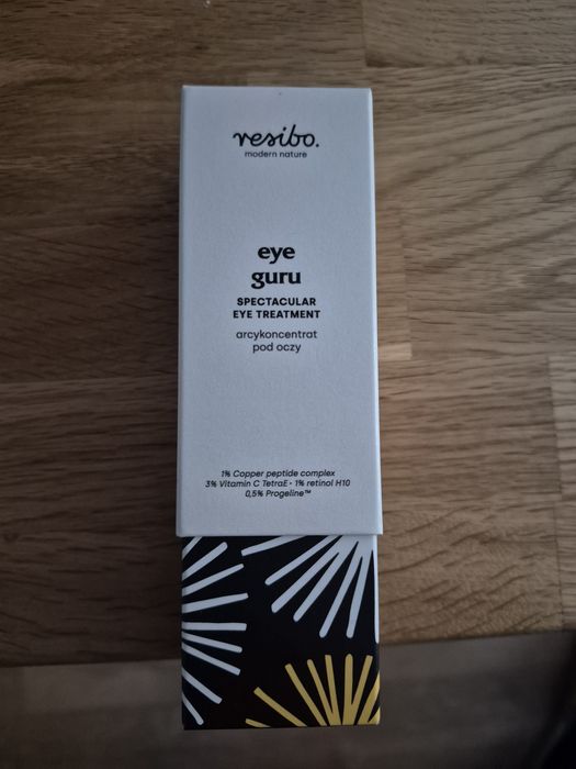 Arcykoncentrat pod oczy eye guru resibo nowe