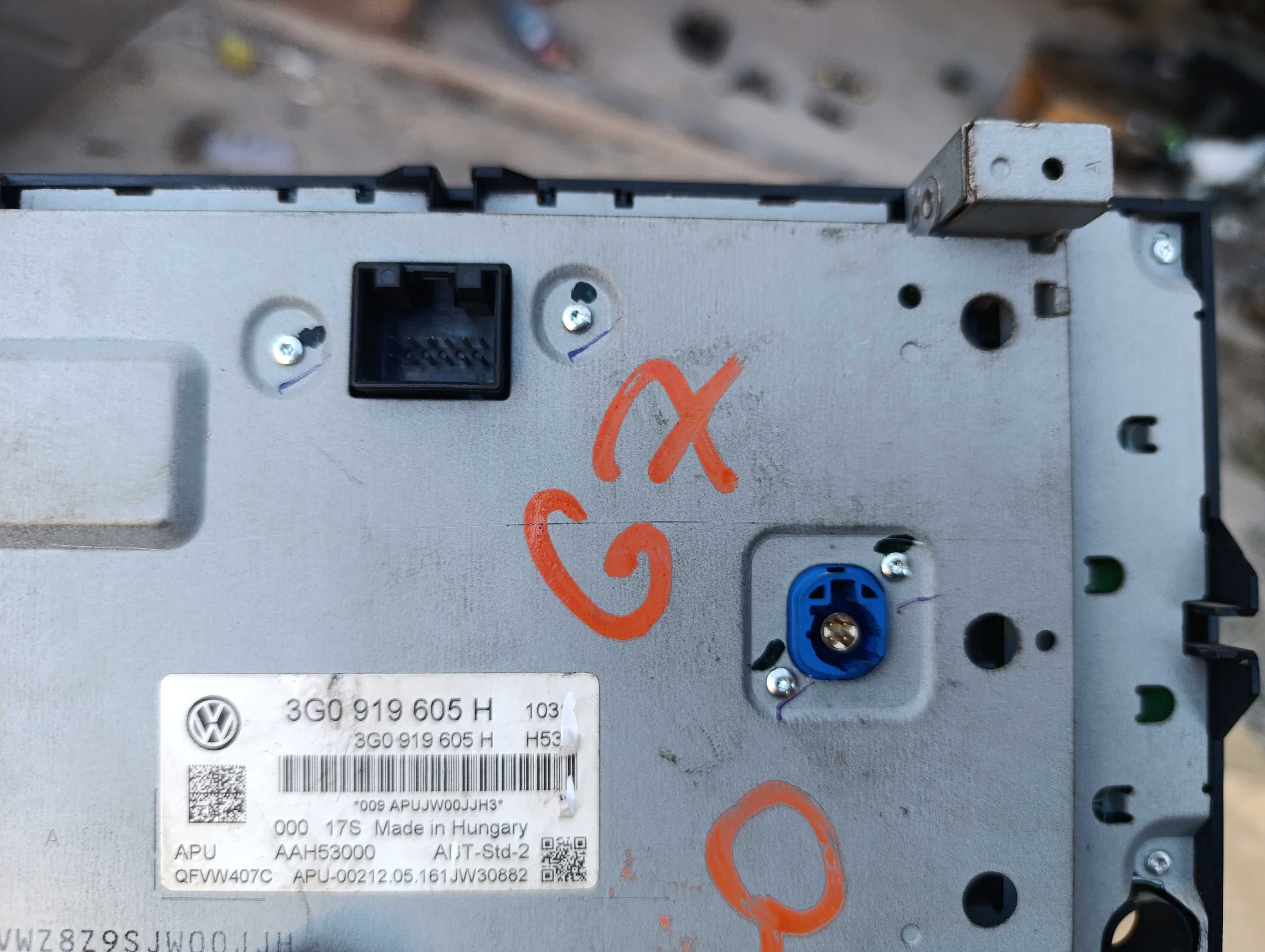 Штатная магнитола Volkswagen Golf 7 от 2015- Passat B8 2014-2023г Ориг