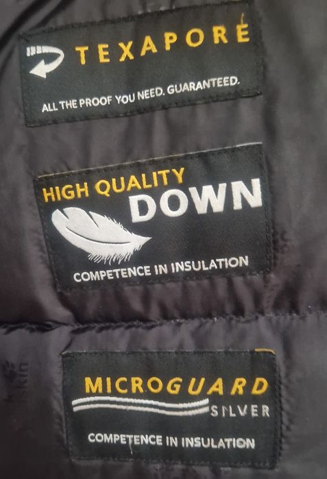 Kurtka/parka puch Jack Wolfskin xl męska