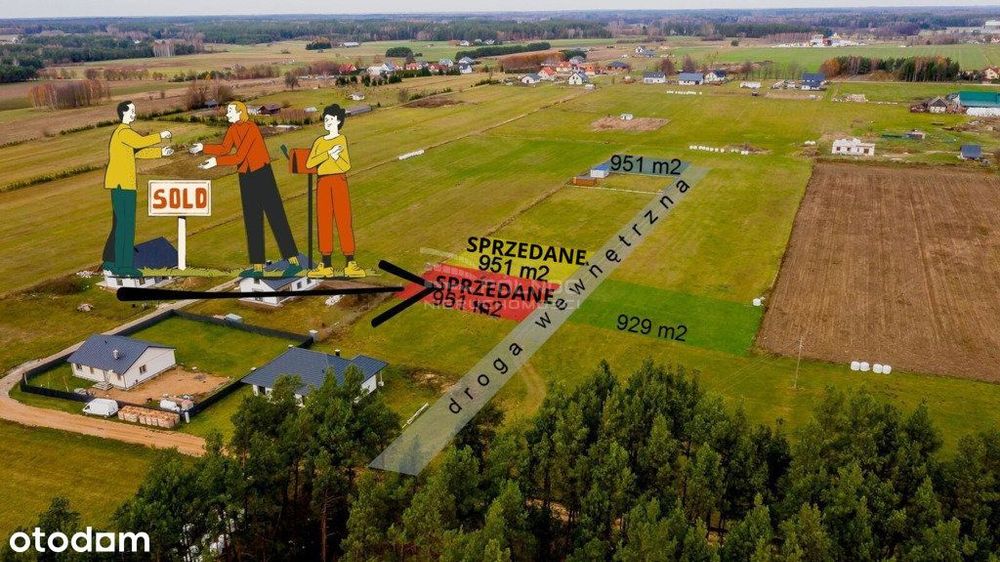 Działki budowlane w Zabłudowiu z wydanymi Wz.