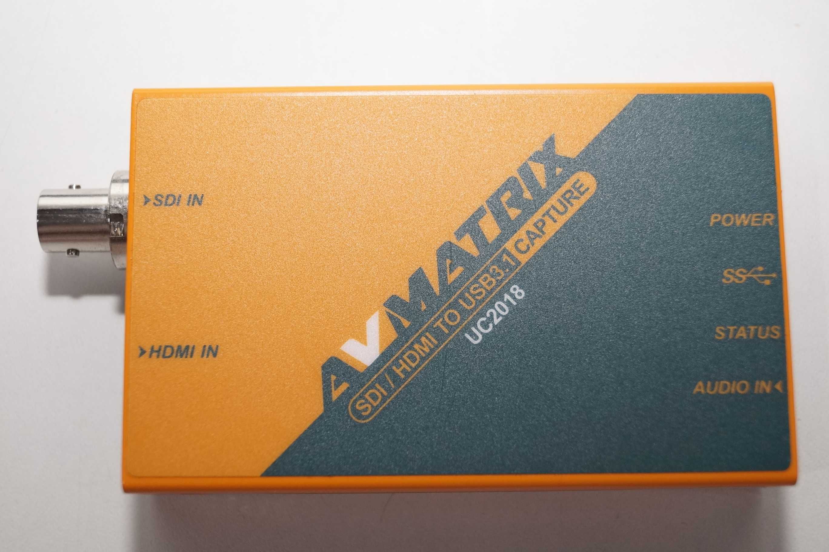karta przychwytywania video Avmatrix UC2018 sdi/hdmi usb3.1 typ c