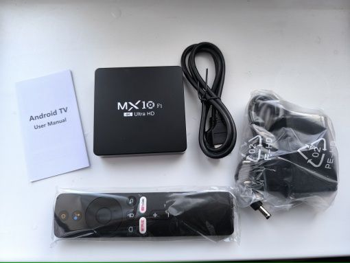 Смарт ТВ приставка MX10 F1 2/16gb Xiaomi аналог TV Box Android 13 +гол