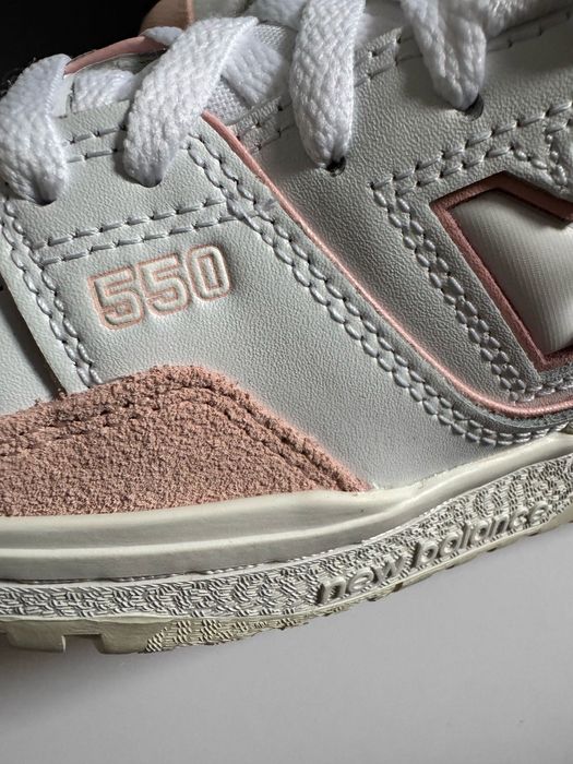 Nowe sneakersy damskie NEW BALANCE białe różowe 37