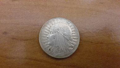 Srebrne 5 złoty 1933