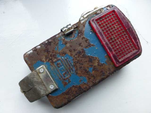 Stara Latarka Lampka PRL Vintage Zabytek