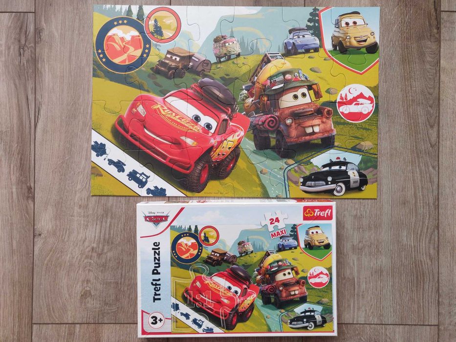 Пазлы Trefl Тачки Веселое путешествие MAXI 24 эл. (14352)