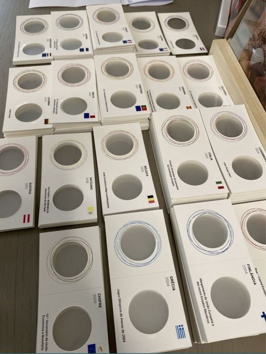 Alvéolos Portugal moedas 2 euros