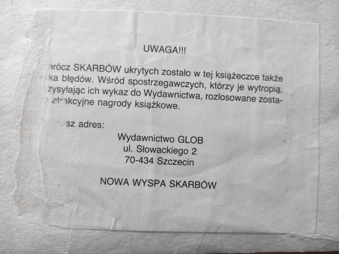 Komiks PRL Nowa wyspa skarbów. 1988. Wydanie I