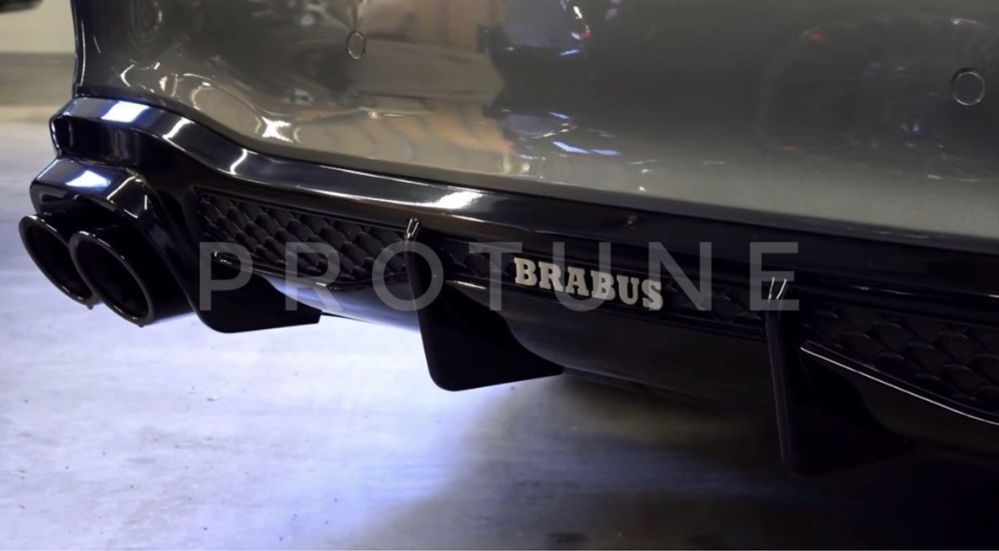 Обвес комплект BRABUS B50 W223 Mercedes S-Class губа накладка диффузор