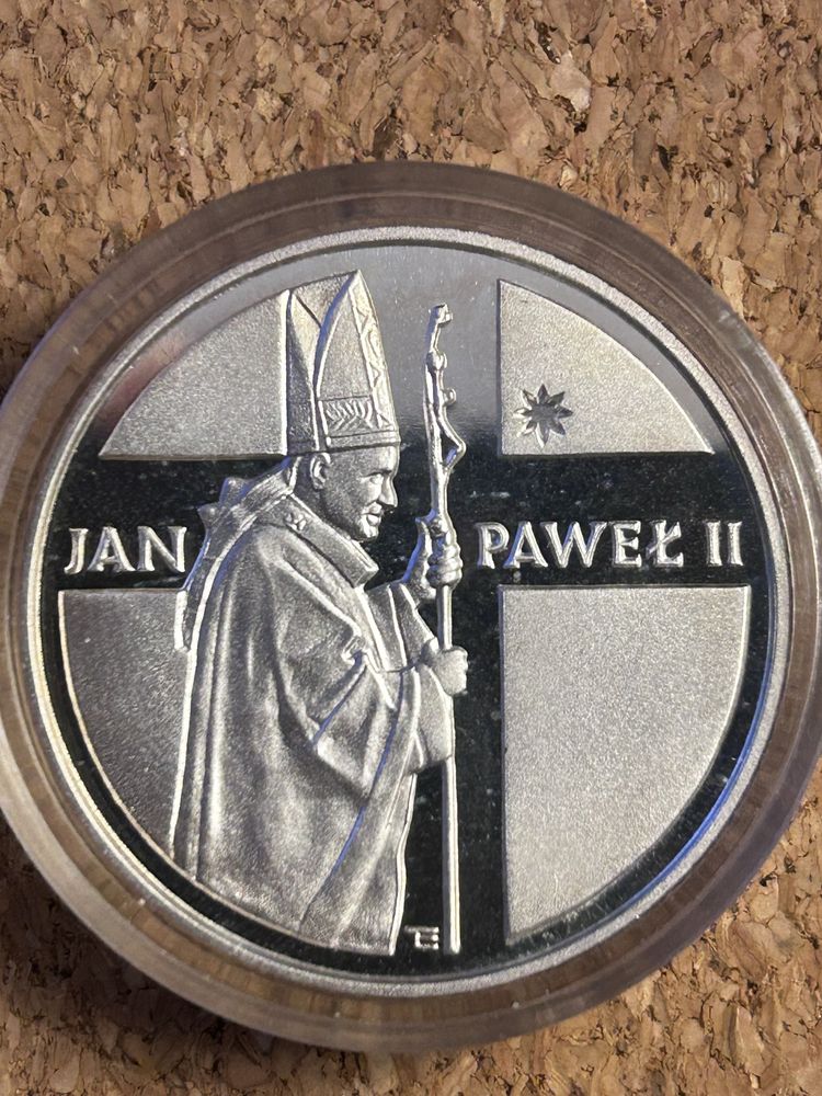 Moneta Jan Paweł II 1989