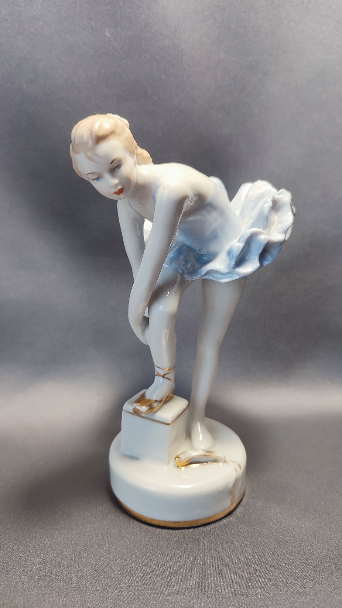 Коллекционная фарфоровая статуэтка Юная балерина, СССР