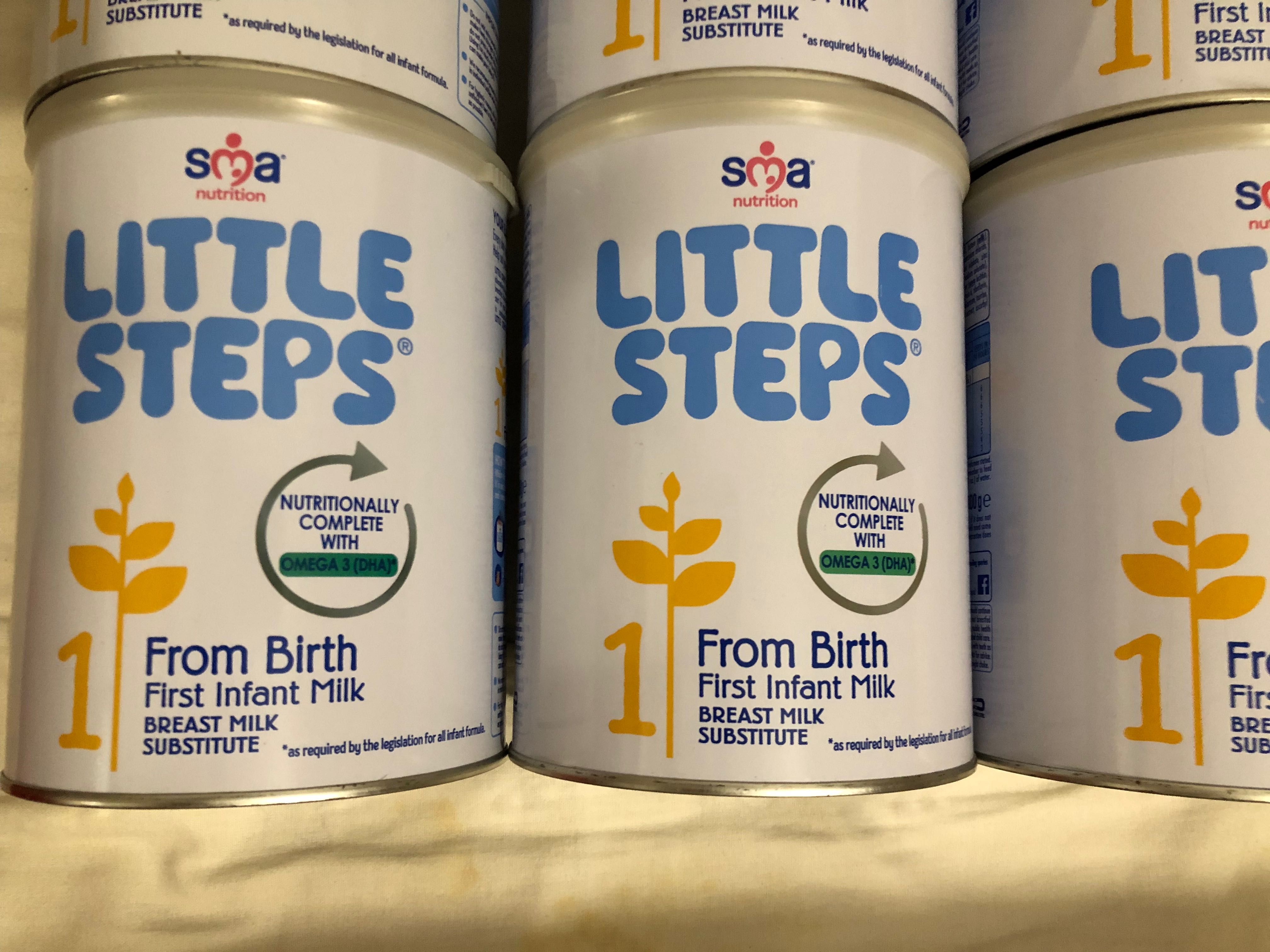 Смесь суміш Nestle SMA Little Steps 1 банки 800 грамм Литл Степс