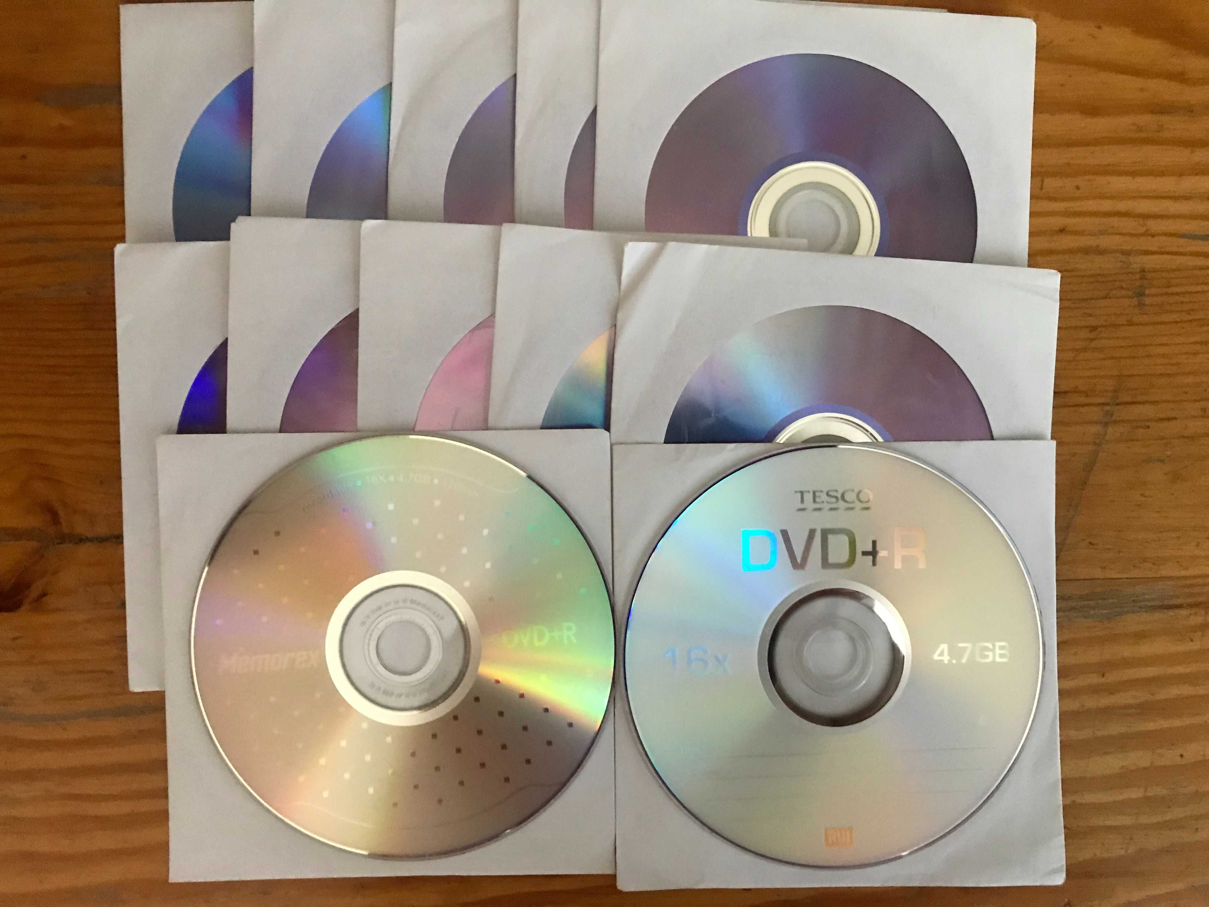 Płyty/dyskietki DVD - czyste - 12 szt