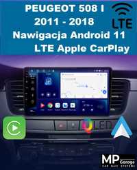 Radio Peugeot 508  Android_11 LTE CarPlay/AA Qled Gwarancja/Montaż!!!