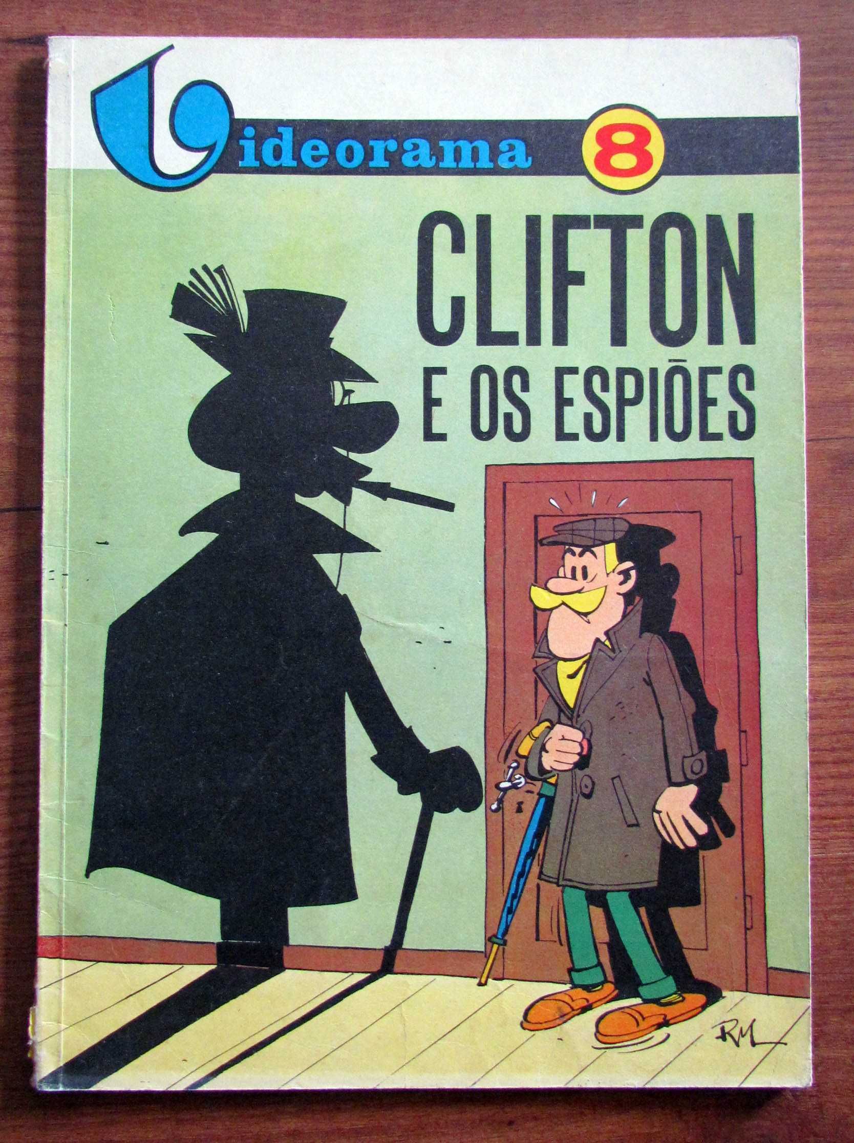 Clifton e os Espiões Banda Desenhada BD Anos 70