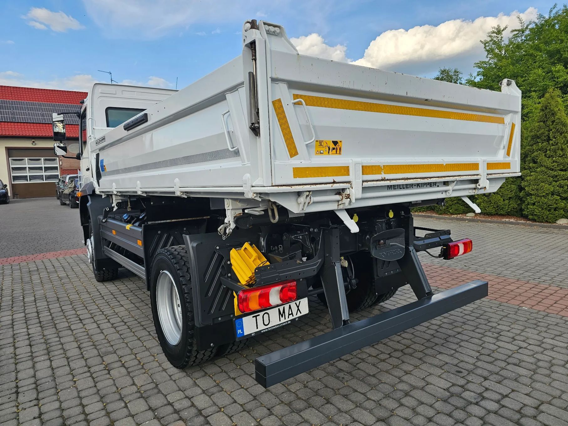 Mercedes-Benz ATEGO 1627 WYWROTKA 4X4 P.NOWA! MEILLER KIPPERx3  Zawieszenie Budowlane,Ład.10ton 2024