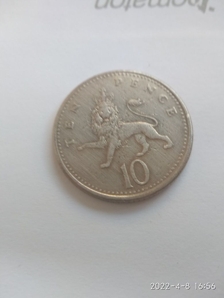 Ten Pence 1992 rok