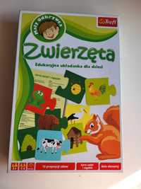 Edukacyjna układanka "Zwierzęta"