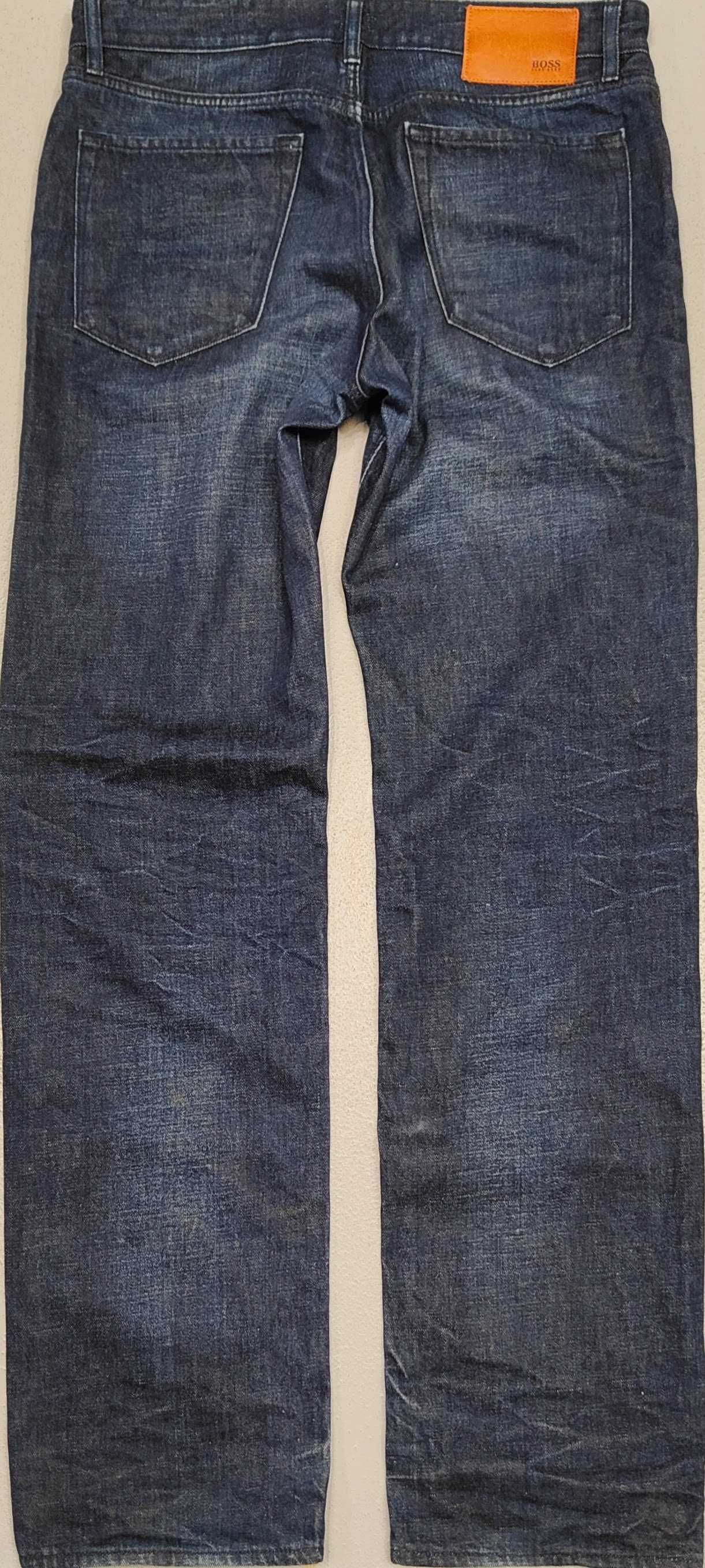 Wr) BOSS HUGO BOSS otyginalne spodnie jeansowe Roz.34/34