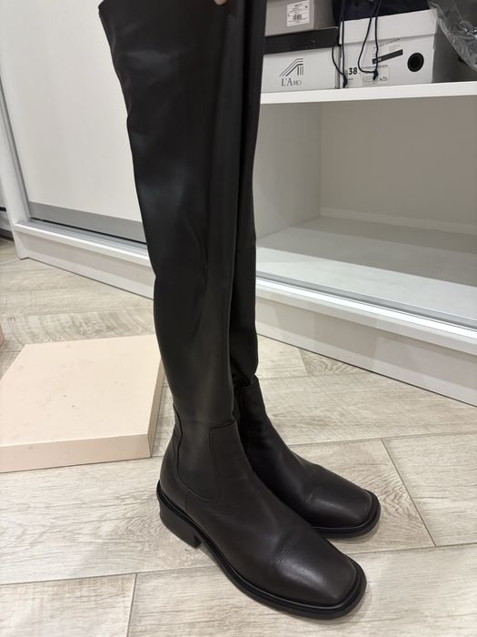 Ботфорти шкіряні жіночі