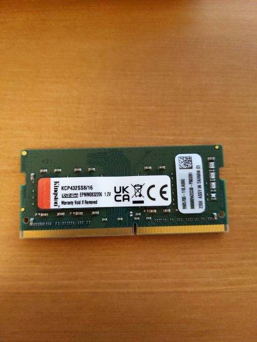 Pamięć RAM DDR4 16 GB Kingston KCP432SS8/16 3200 MHz