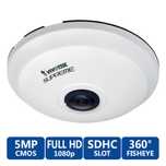 Kamera Vivotek FE8172 Fisheye - Rybie Oko 360 audio przemysłowa