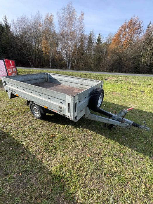 Przyczepy wypożyczalnia, wynajem przyczepki lekkiej z hamulcem