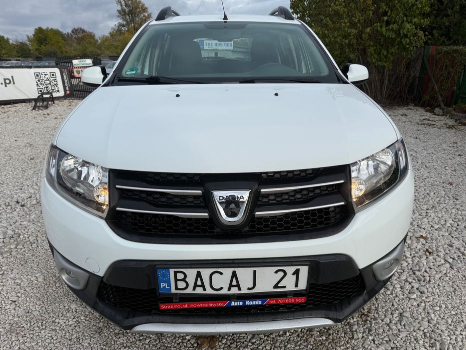 DACIA SANDERO STEPWAY Klima Stan Perfekt Bez wkładu serwis bezwypadkow