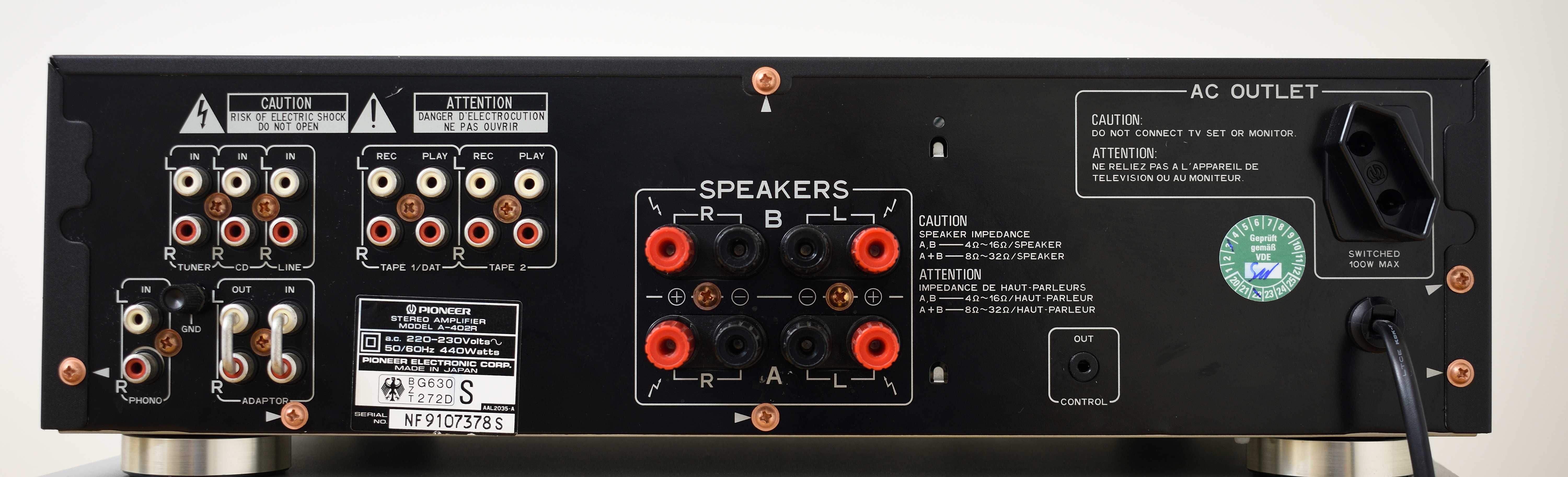 Wzmacniacz Pioneer  A-402R