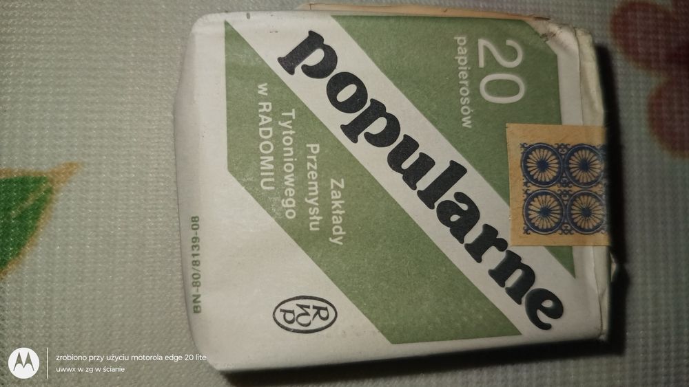 Kolekcjonerska paczka z czasów PRL-u