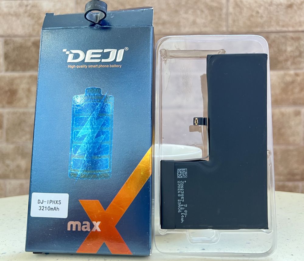 Батарея iPhone XS аккумулятор с повышенной емкостью 3210 mAh Deji