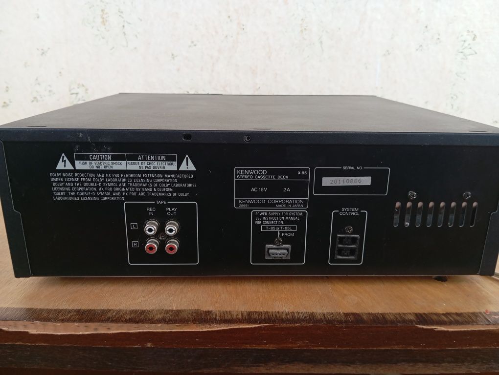 Касетна дека KENWOOD X-85