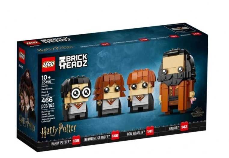 LEGO BrickHeadz 40495 Harry, Hermiona, Ron i Hagrid