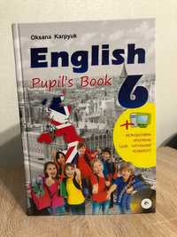 Англійська мова, Карпюк 6 клас