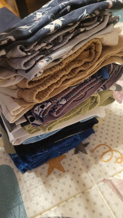 Komplety niemowlęce krótkie spodenki bluzka z krótkim rękawem paka ubr