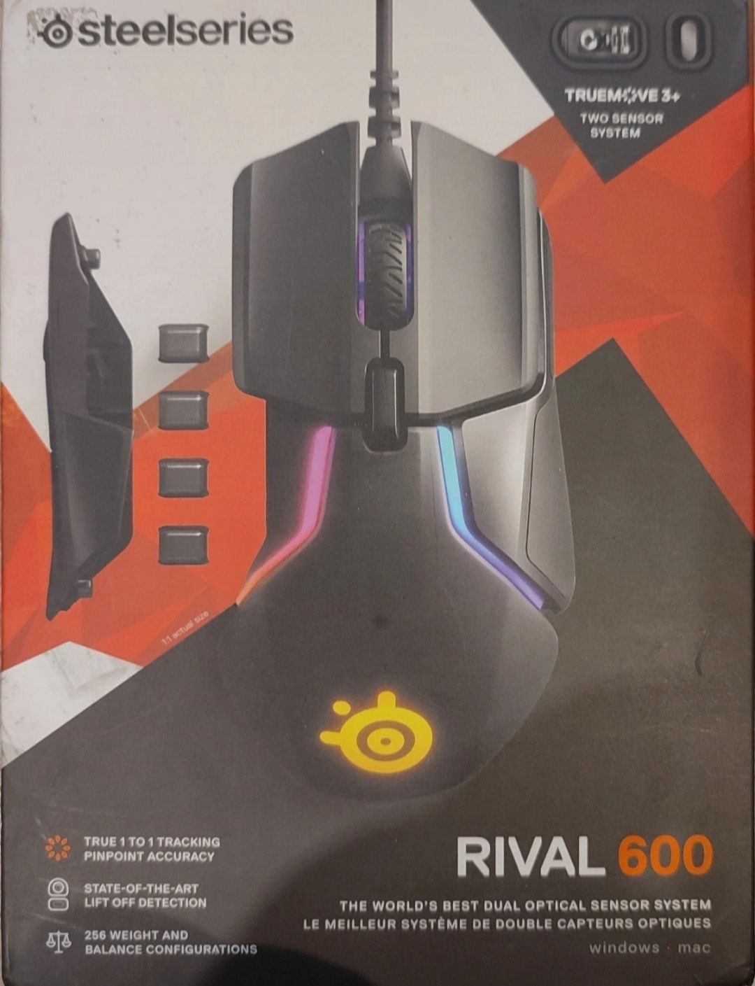 Mysz myszka gamingowa Steelseries Rival 600