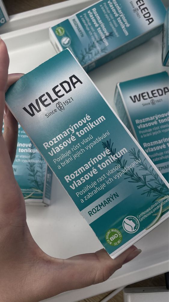 Weleda Тонік-стимулятор при втраті волосся з розмарином